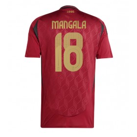 Belgien Orel Mangala #18 Heimtrikot EM 2024 Kurzarm